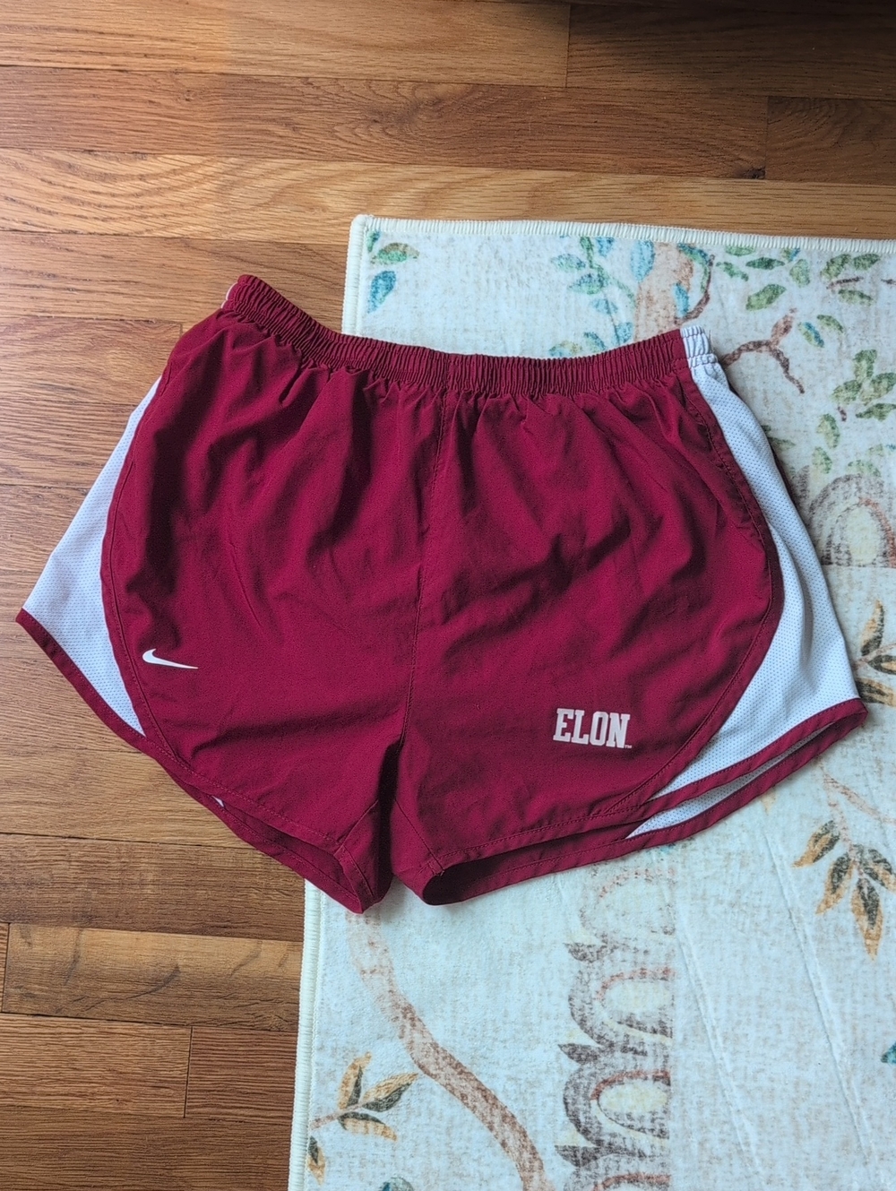 Nike Elon Maroon Running Shorts
